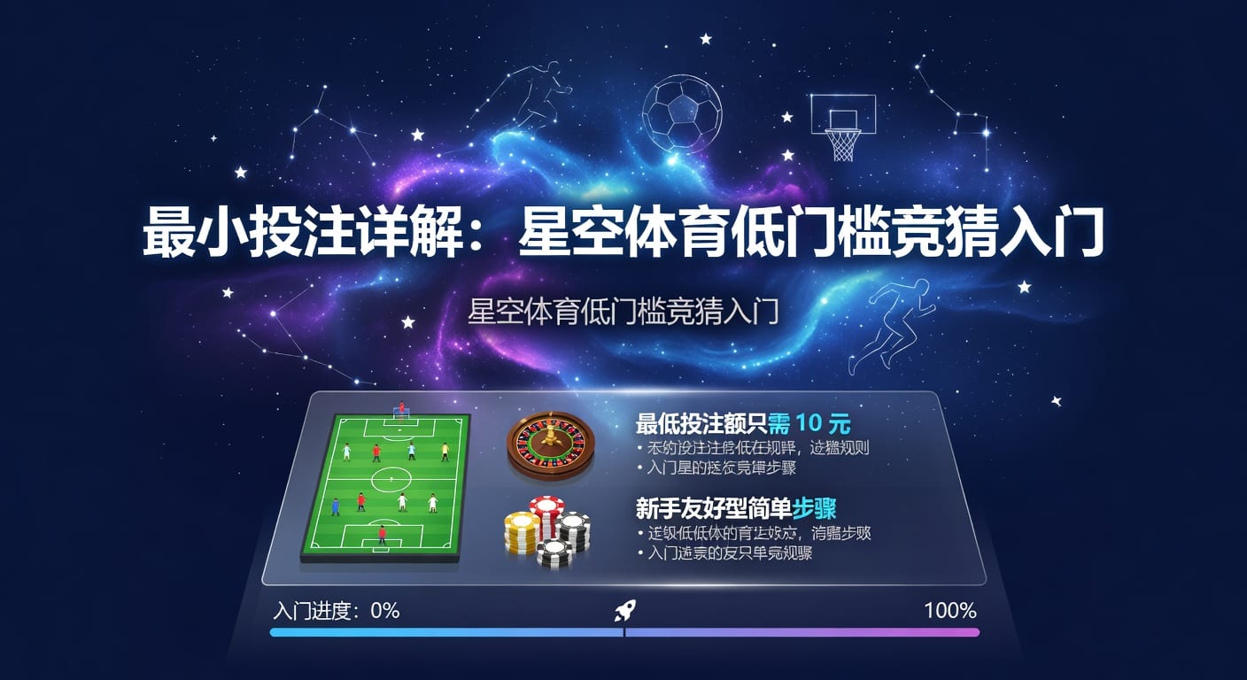 最小投注额：体育玩家入场门槛与实用判断