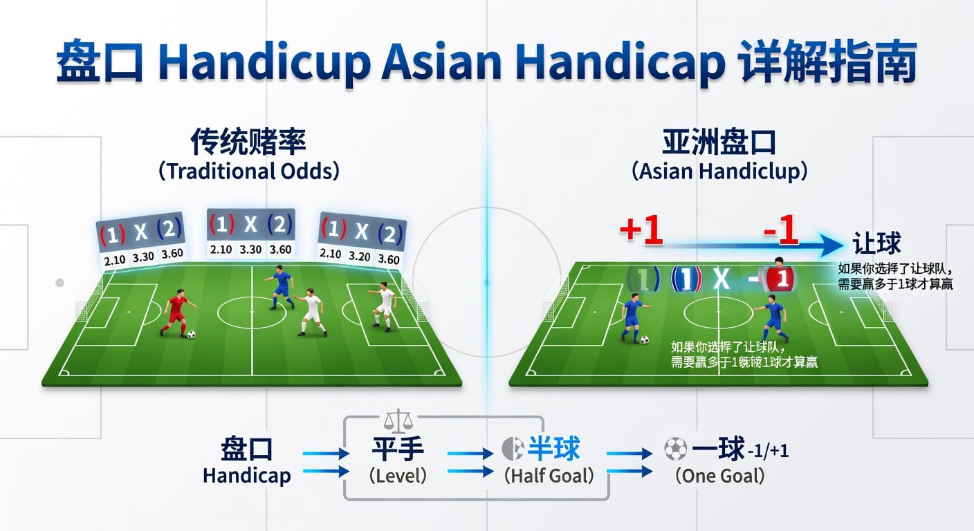 亚洲盘 asian handicap 实战解读与判断思路