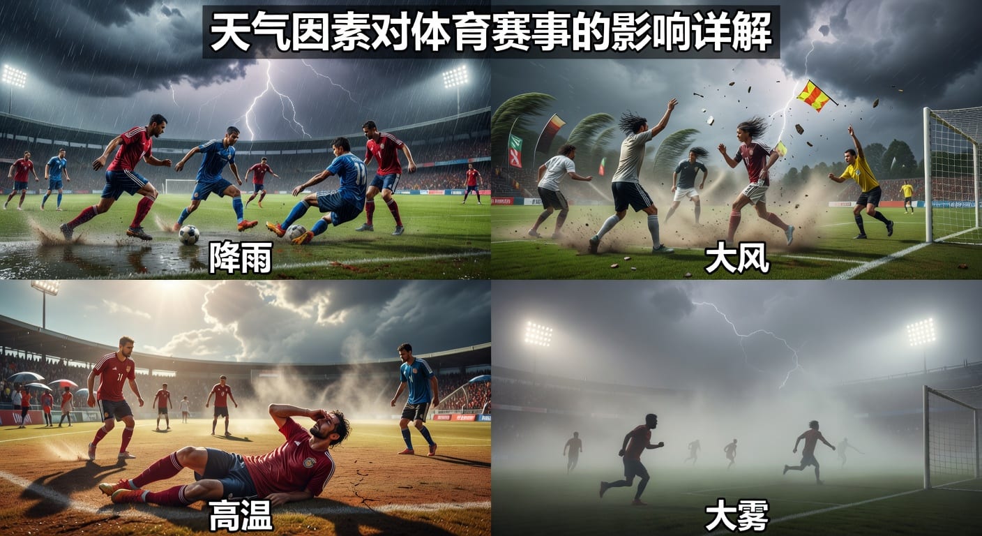 天气因素 weather factors：体育赛事投注技巧与赛前判断