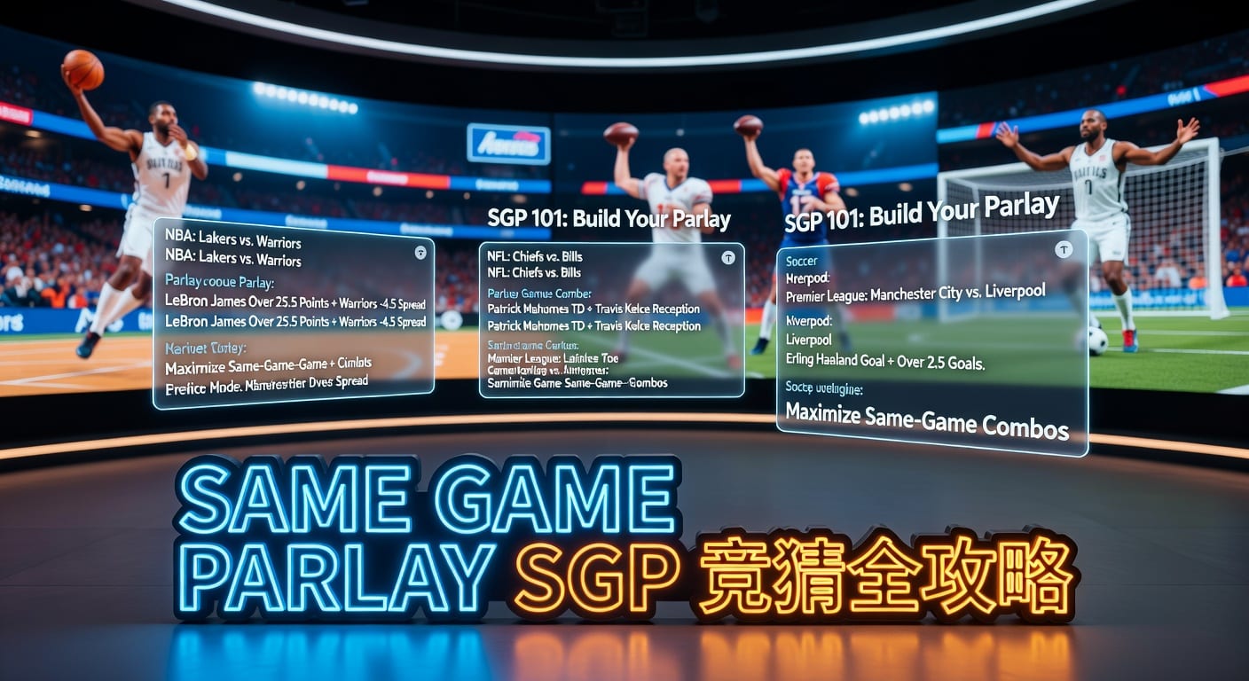 超级过关 same game parlay SGP实战解析
