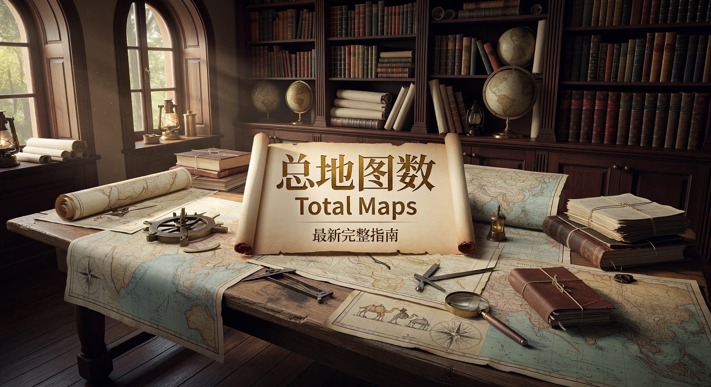 总地图数 Total Maps：赛事分布与统计解读