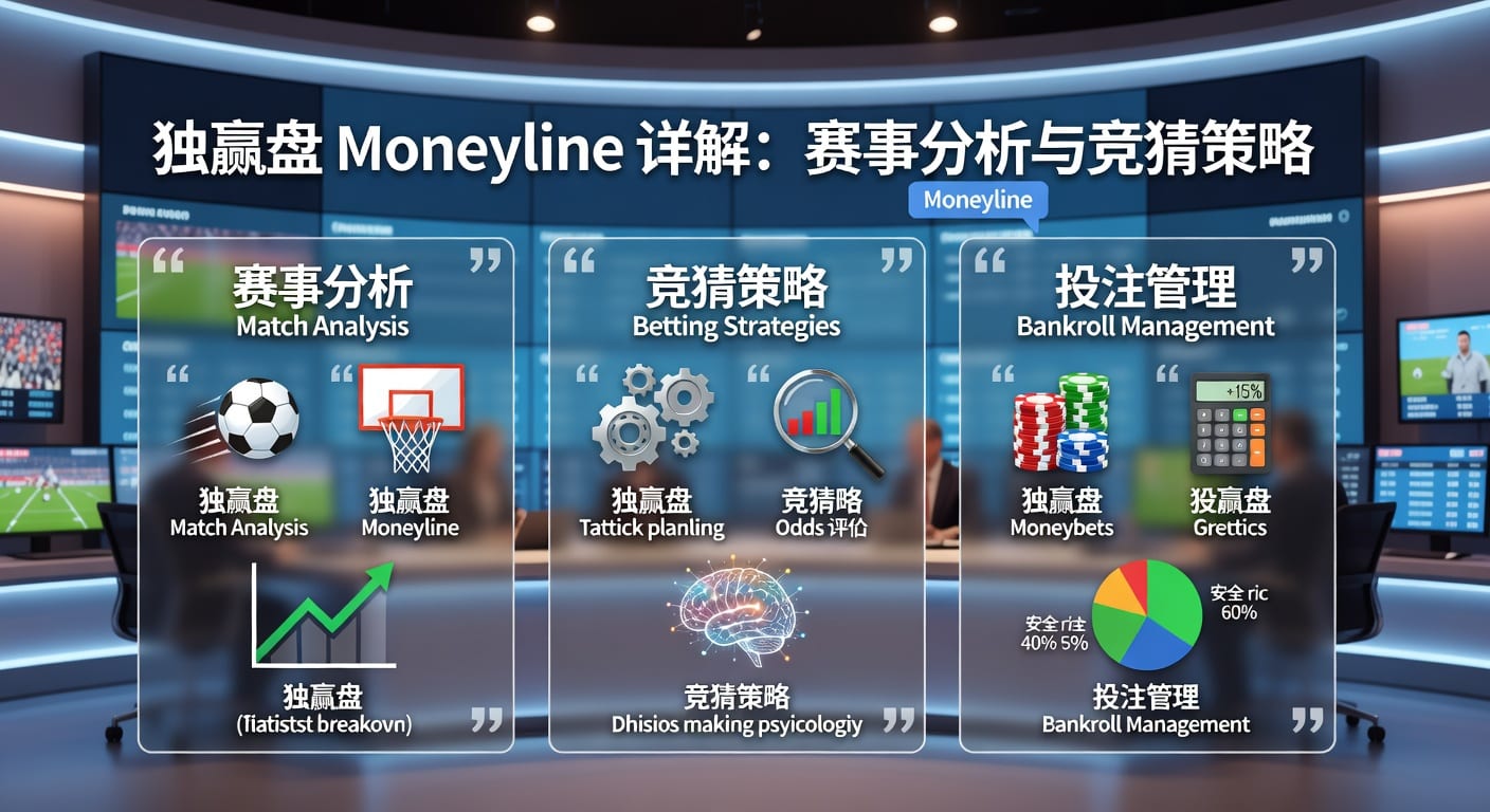 独赢盘 moneyline：胜负投注判断与实战思路