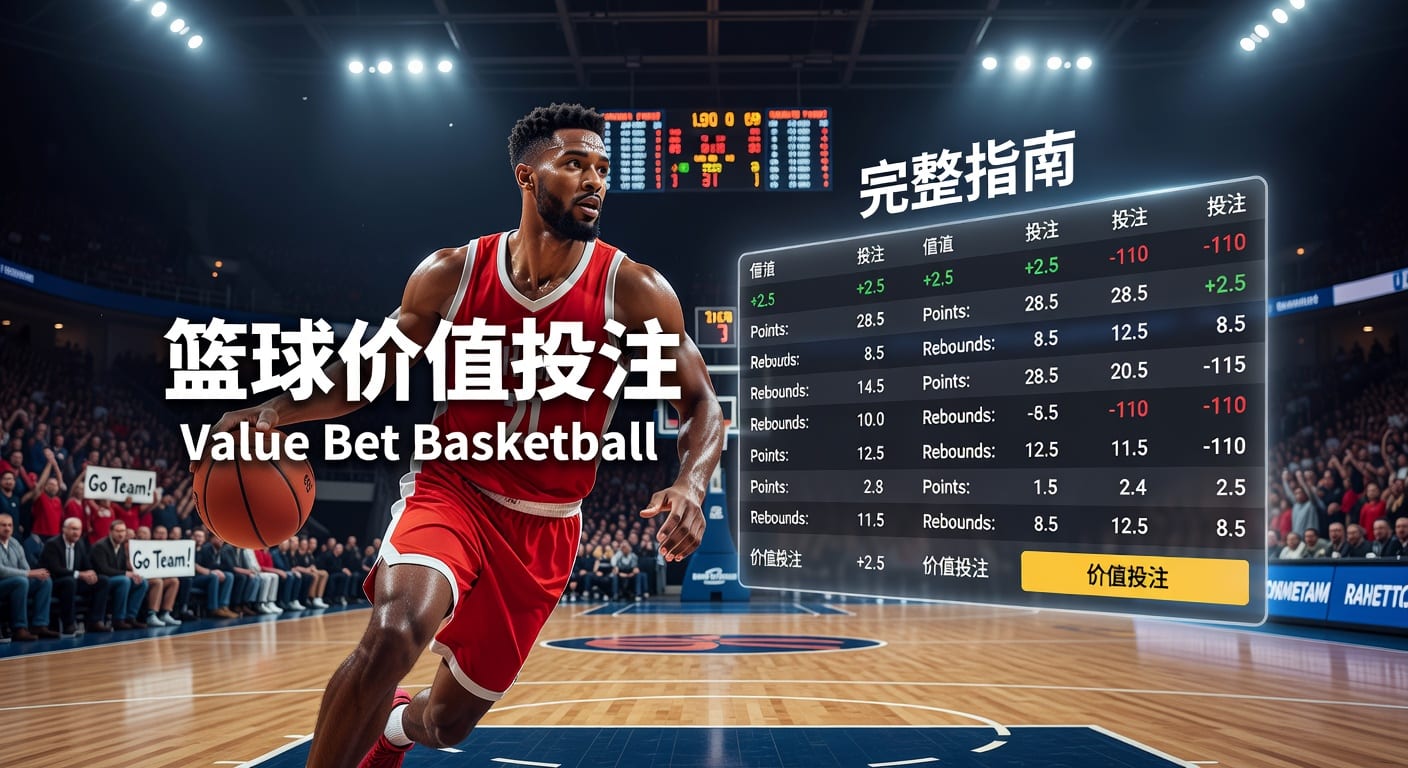 篮球价值投注 value bet basketball：判断赔率偏差与实战方法