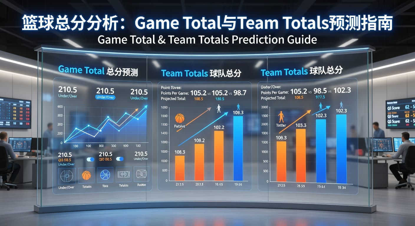 篮球总分 game total team totals：赛前观察框架与判断要点